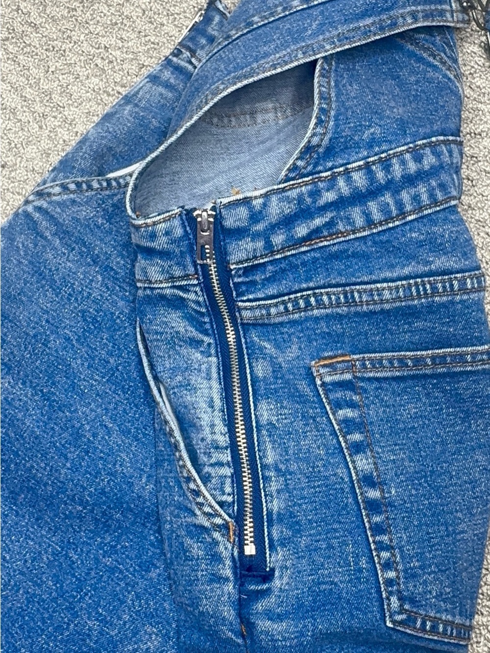 Abercrombie Drapey Rigid Overall Size 6 - Picture 4 of 5